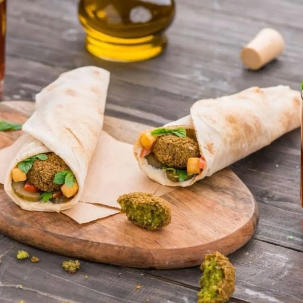 Stuffed Falafel Sandwich